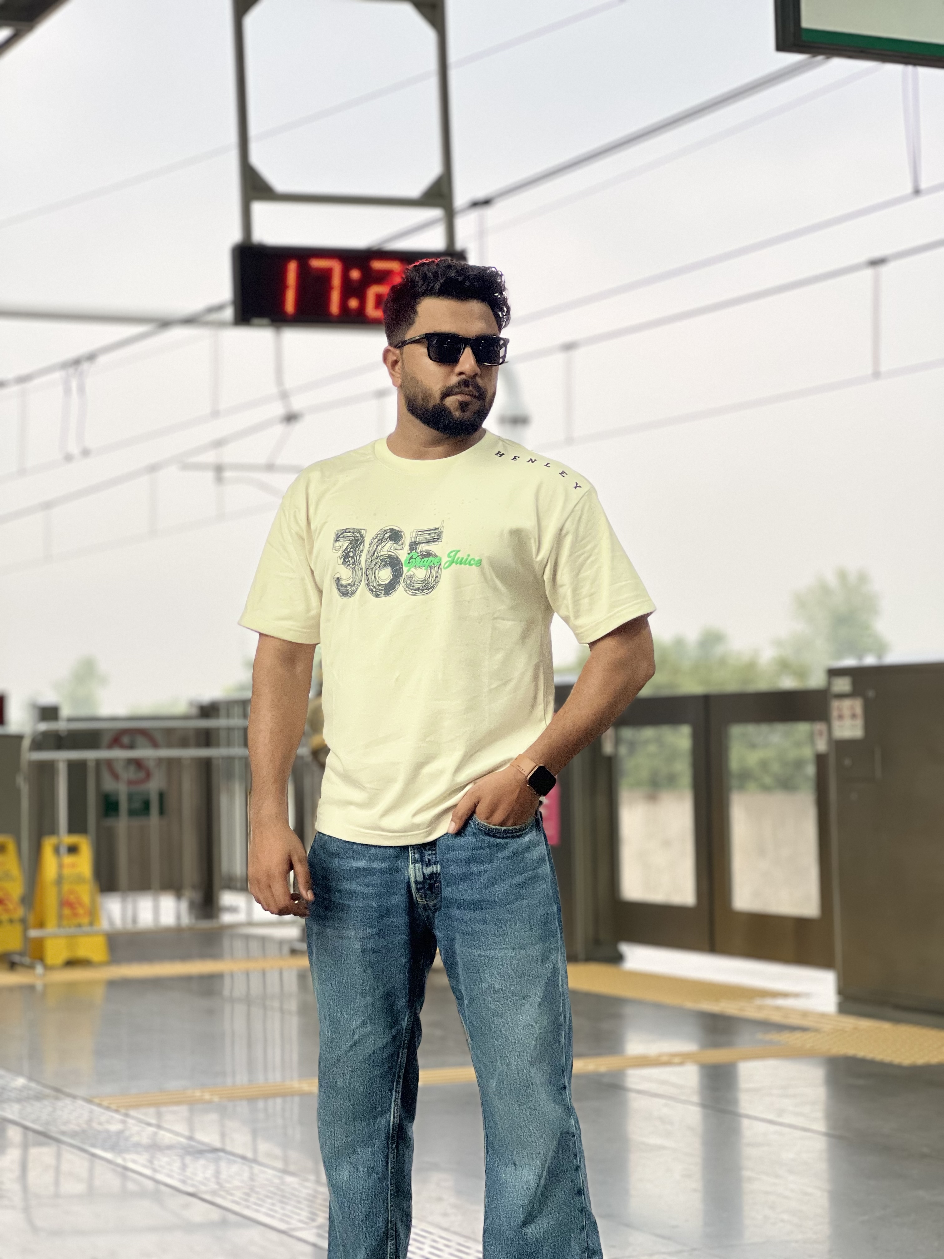 Vintage Washed Charcoal Tee